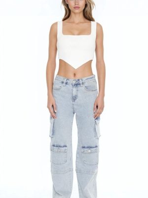 Ribbed Sweater-Knit Crop Top