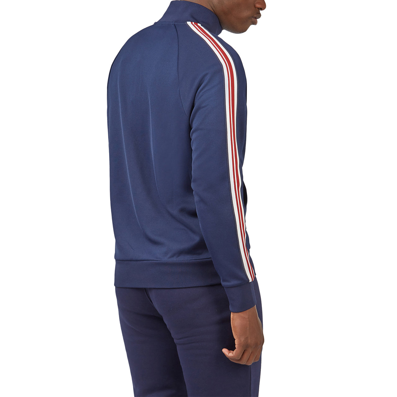 House Taped Track Jacket with Embroidered Logo - Image 3