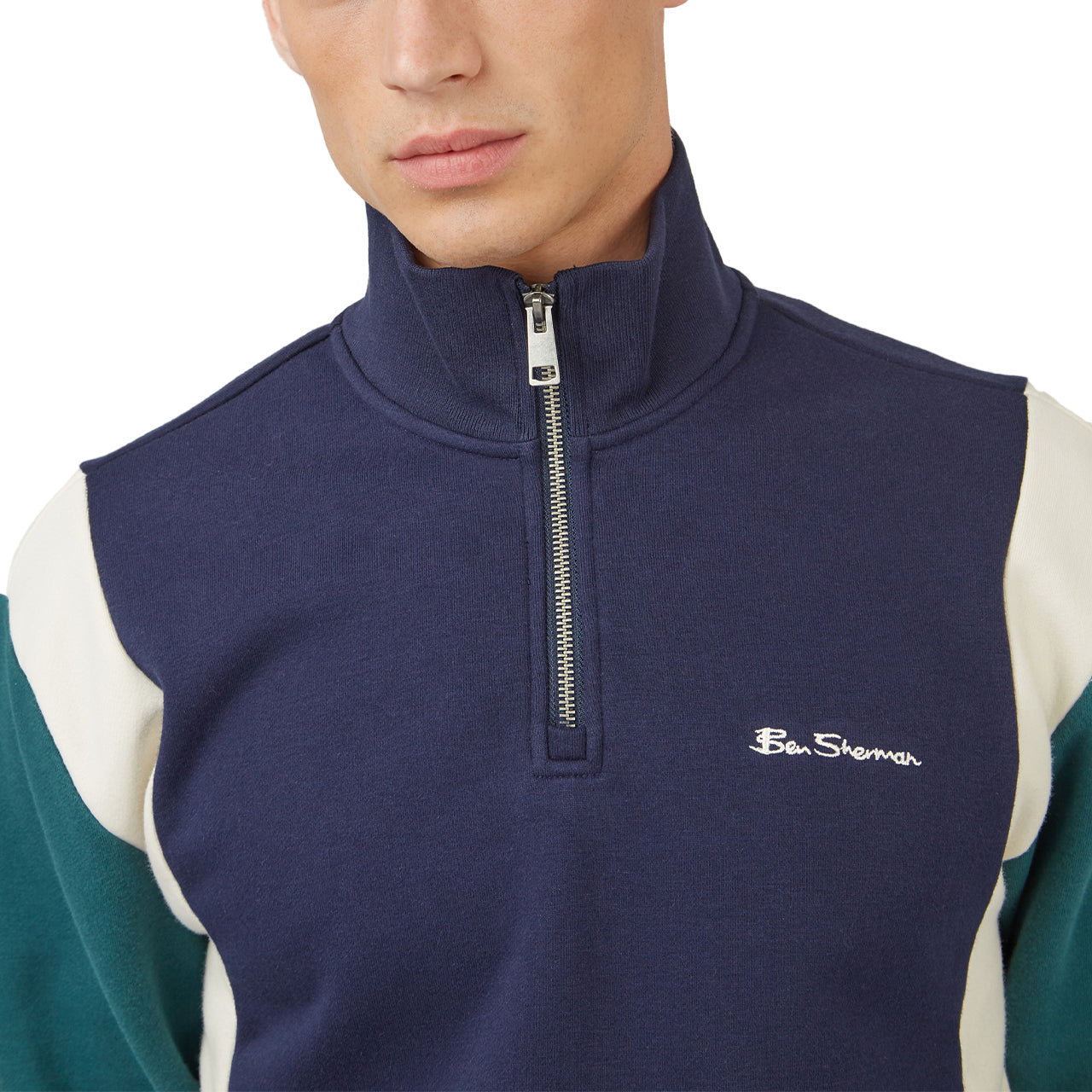 Funnel Neck with Half Zip Fastening - Image 4
