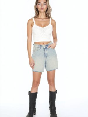 Crochet Sweater-Knit Cami