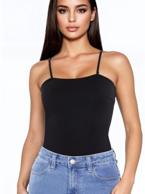 Ponte Knit Cami Bodysuit