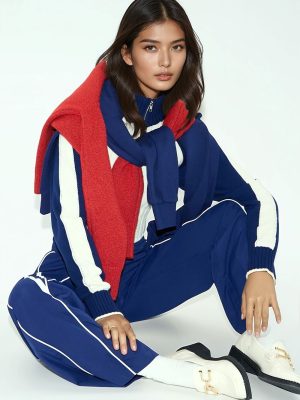 Ribbed Colorblock Sweater