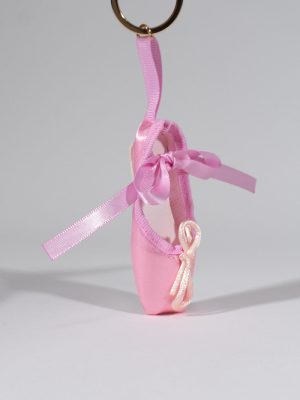 Ballet Slipper Keychain