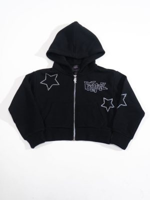 Kids Bratz Rhinestone Star Hoodie