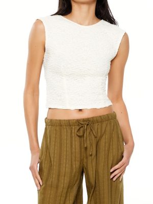 Floral Tie-Back Crop Top