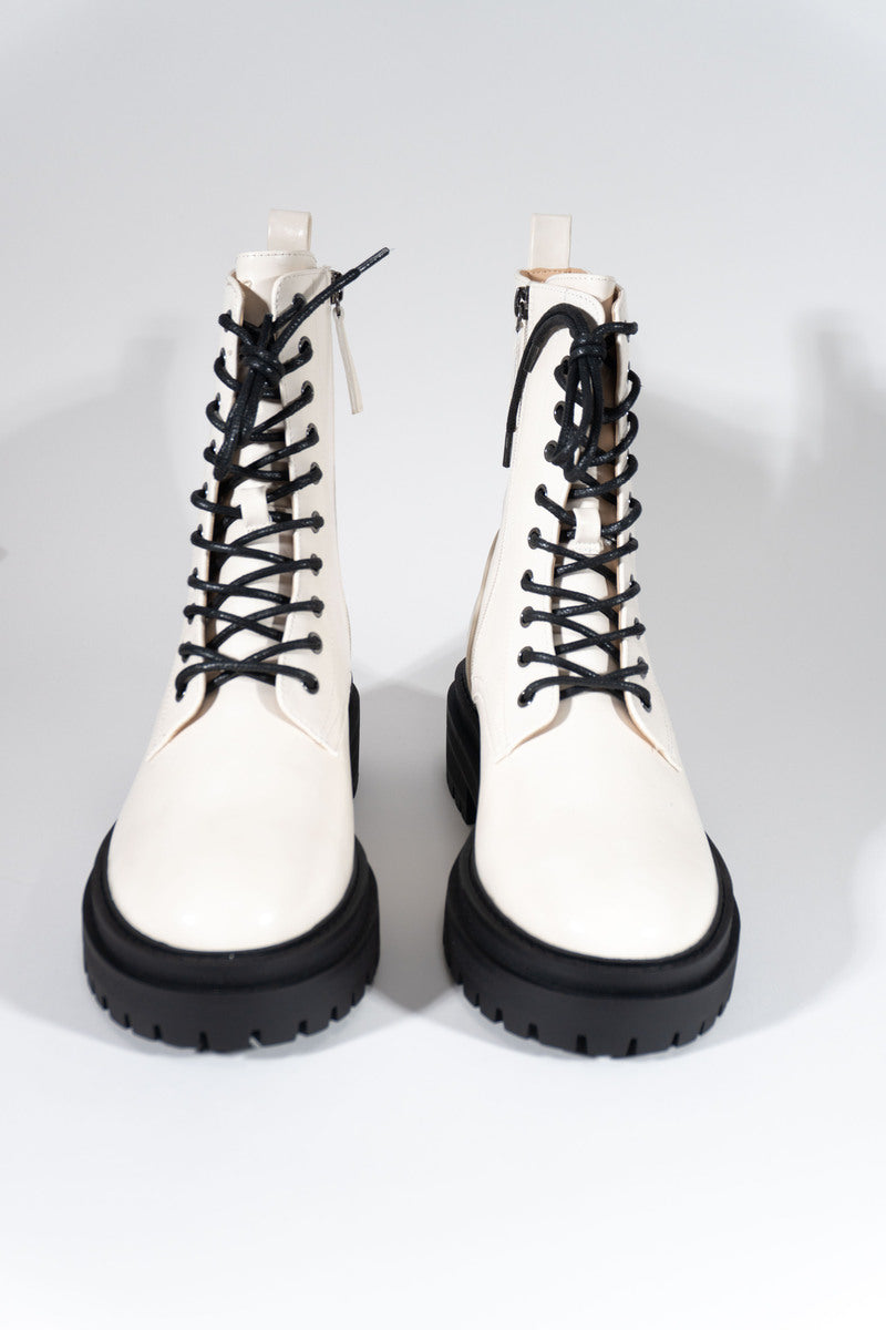 Lace-Up Ankle Boots