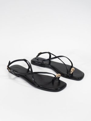 Crisscross Toe-Ring Sandals