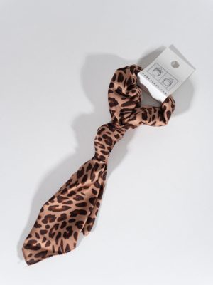 Leopard Print Head Wrap Scarf