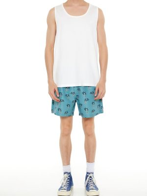 Palm Tree Swim Trunks