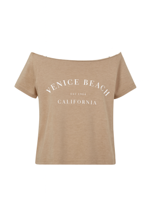 Venice Beach Distressed Graphic Tee