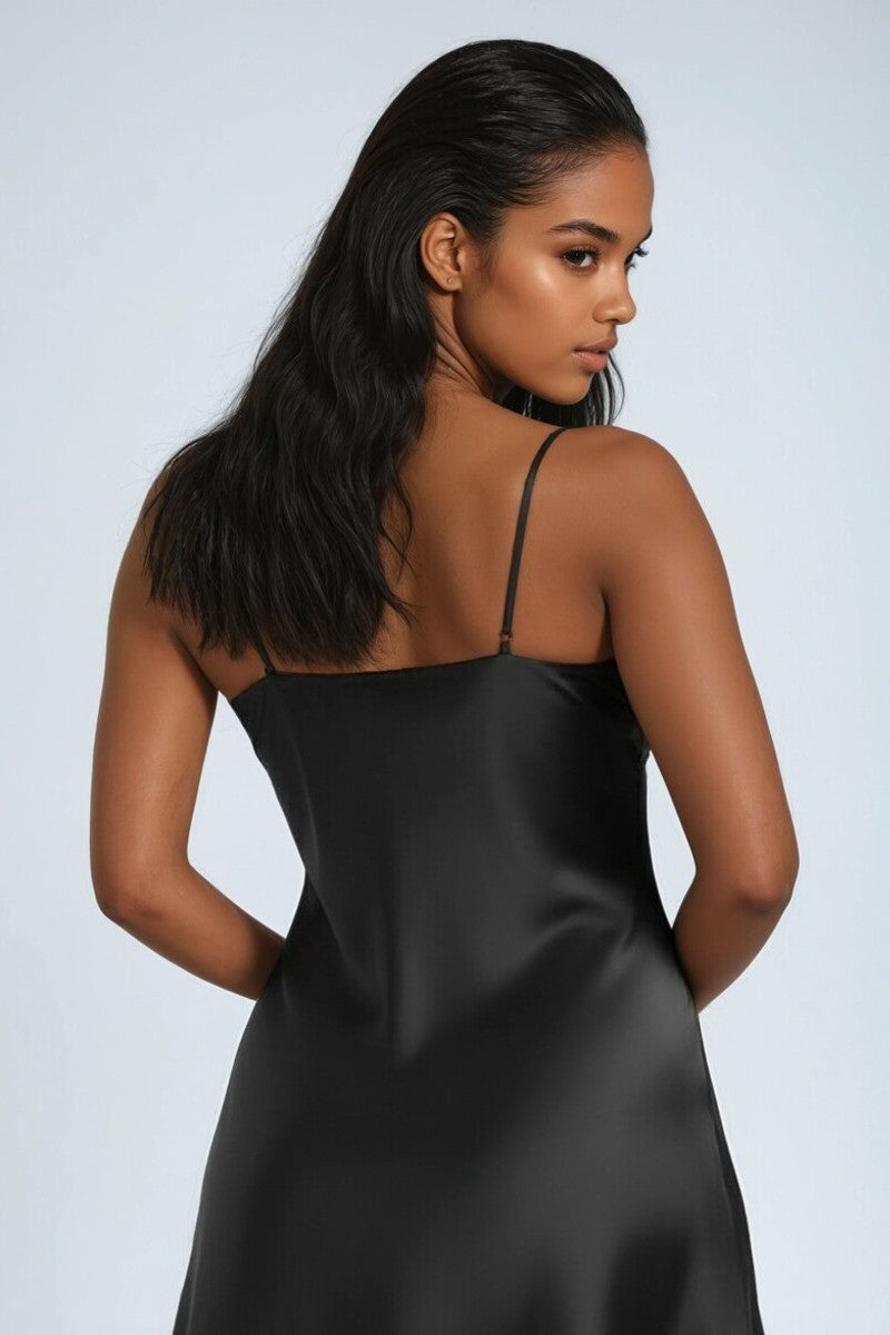 Satin Cami Mini Dress - Image 2