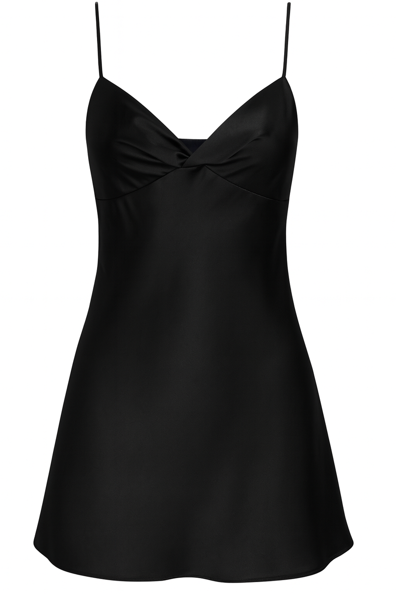 Satin Cami Mini Dress - Image 3