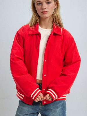 Corduroy Varsity Jacket