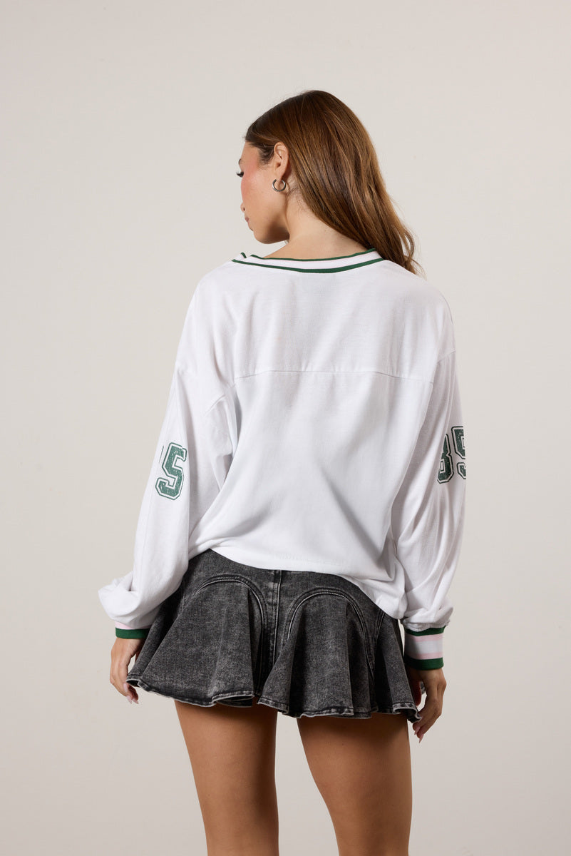 Love Long Sleeve Graphic Jersey - Image 3