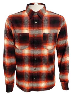 Long Sleeves Iconic Patch Flannel Shirt
