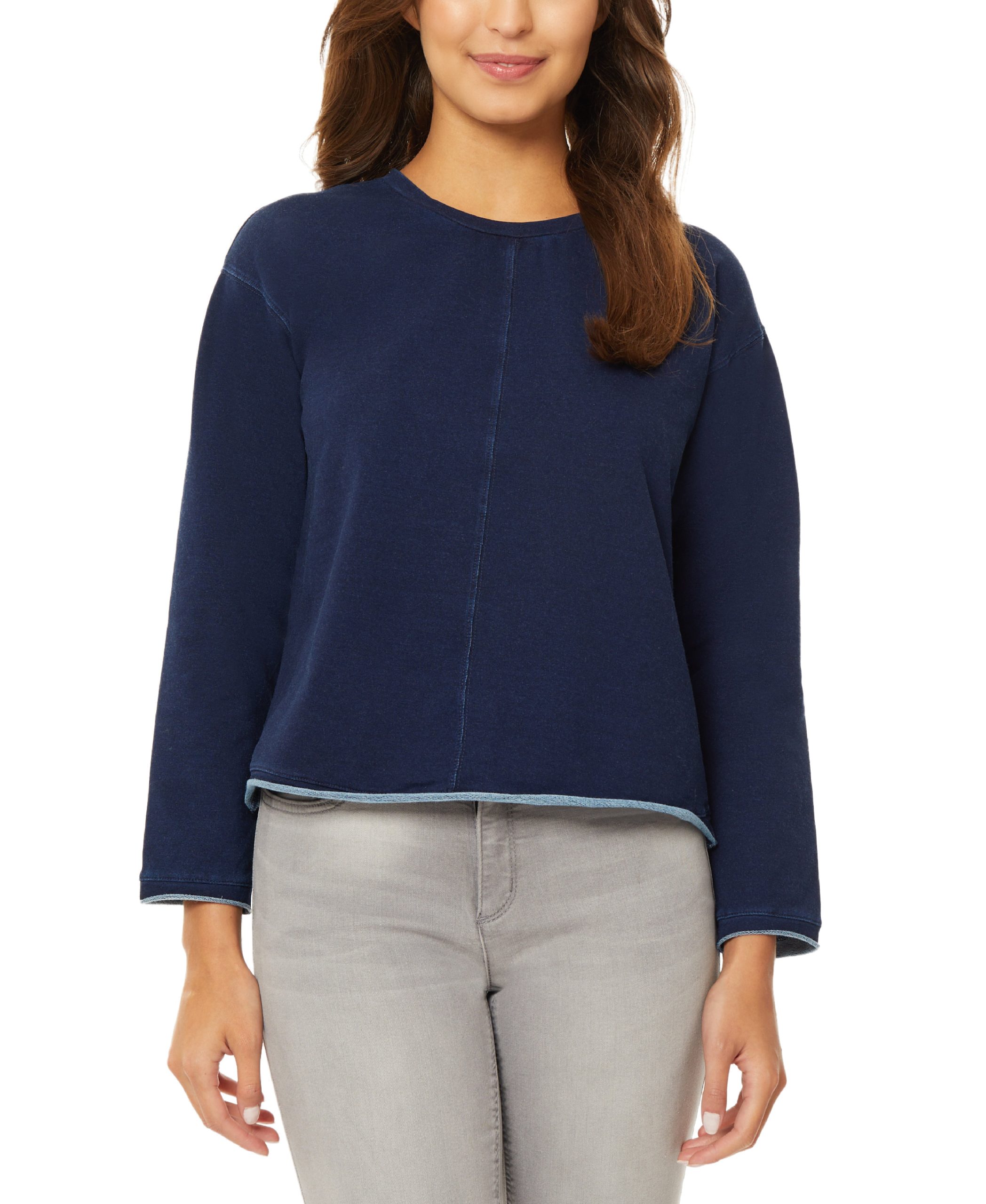 Drop Shoulder Long Sleeve Sweatshirt - Image 2