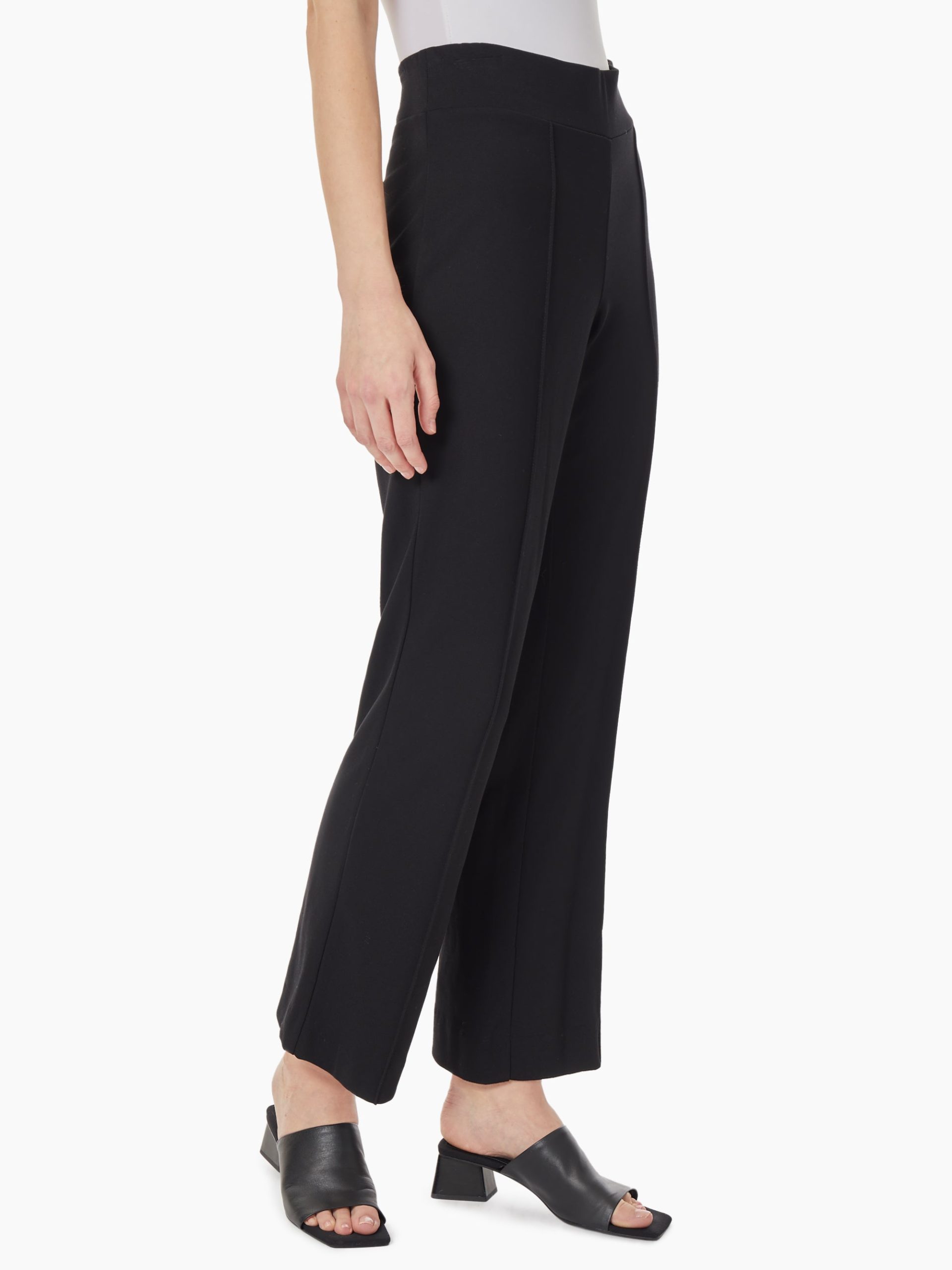 Classic Fit Pull On Pintuck Trousers - Image 4
