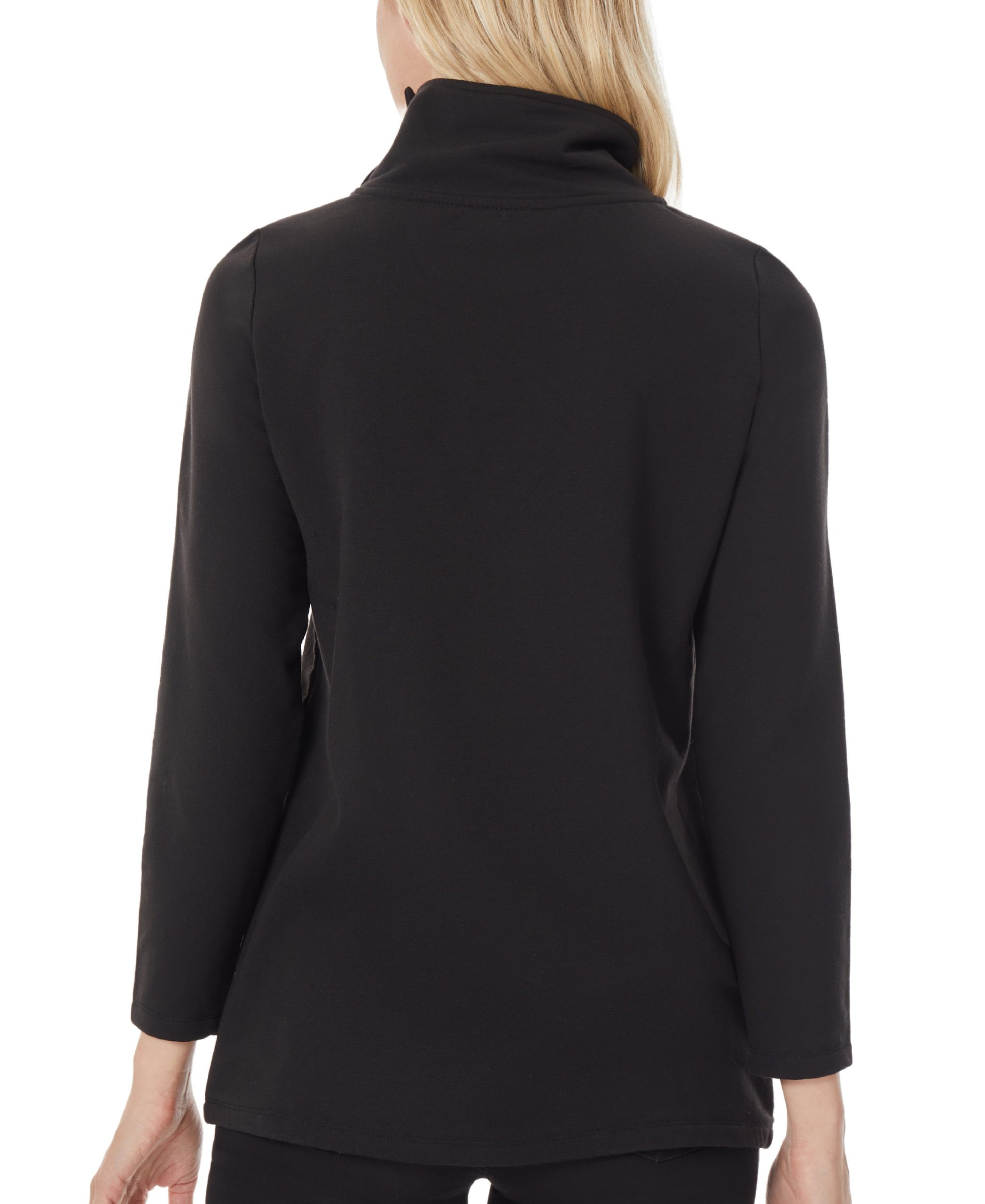 Long Sleeve Mock Neck Pullover - Image 3