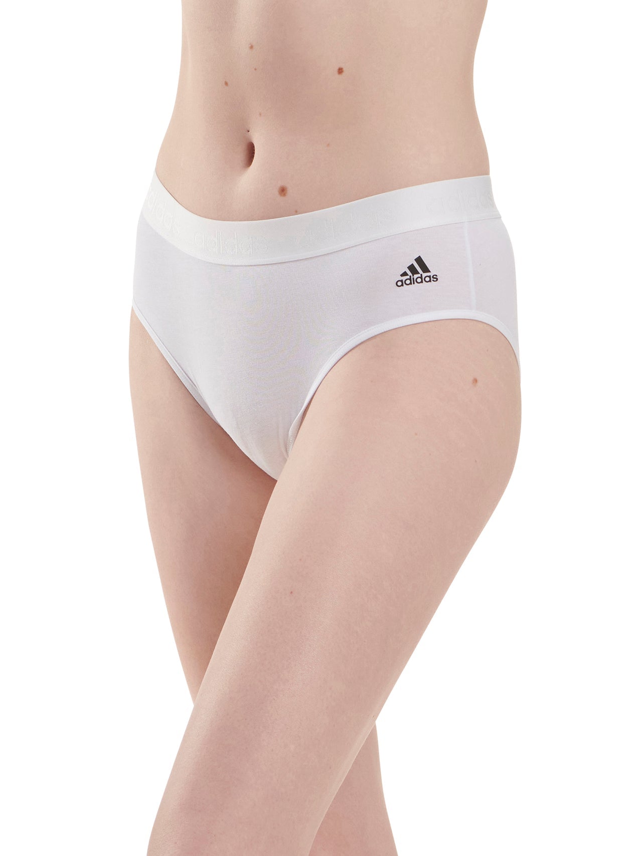 Two Pack of Smart Cotton Solid Pack Bikini Briefs - Image 2