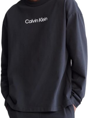 Long Sleeves Standard Logo Terry Crew