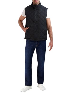 Quilted Vest Black