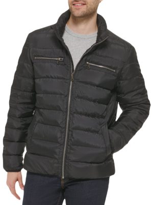 Mens Down Jacket Black