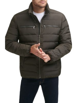 Mens Down Jacket Olive