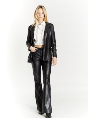 Boyfriend Blazer with Flap Pockets