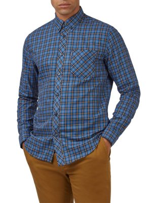 House Tartan Buttondown Shirt with Long Sleeves