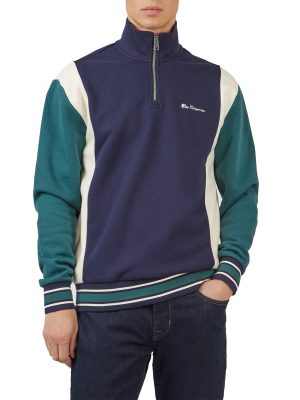 Funnel Neck with Half Zip Fastening