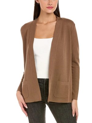 Icon Cardigan in Mocha Wash