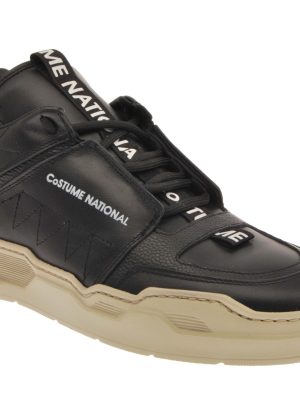 Low Top Leather Trainer Sneaker by Costume National