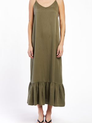 Adele Adjustable Strap Long Tank Dress