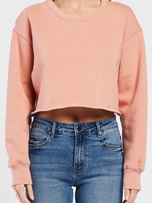 Maverick Long Sleeve Cropped Sweatshirt