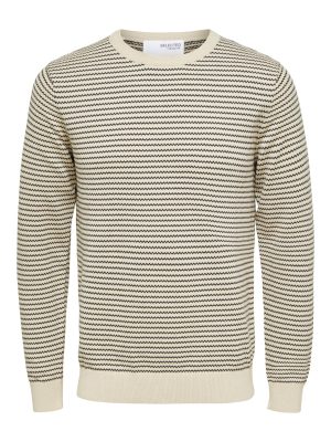 Robin Knit Stripe Crew Neck