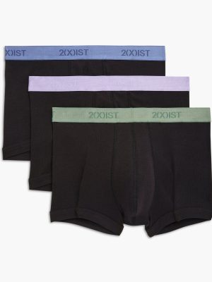 Cotton 3 Packs No Show Trunk