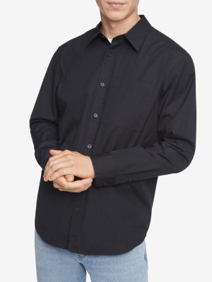 Long Sleeves Pocket Easy Shirt