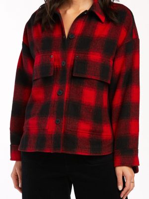 Monsay Drop Shoulder Button Down