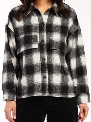 Monsay Drop Shoulder Button Down