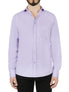 Solid Purple Dress Shirt - Image 5