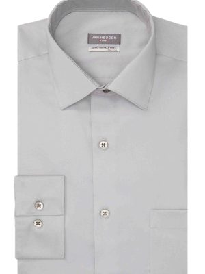 Van Heusen Regular Fit Ultra Wrinkle Free Stretch FLEX Solid