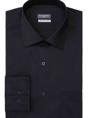 Van Heusen Regular Fit Ultra Wrinkle Free Stretch FLEX Solid