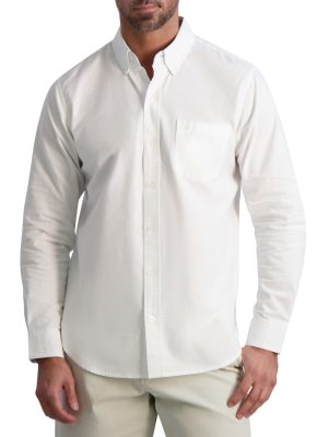 Chaps Men's Long Sleeve Oxford ButtonUp Shirt