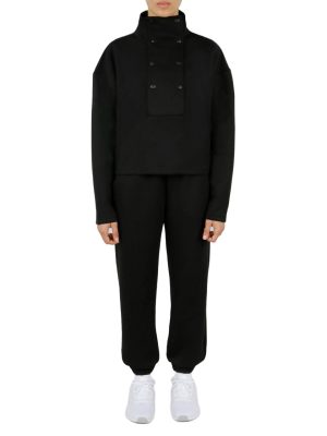 Button Front Sweatshirt