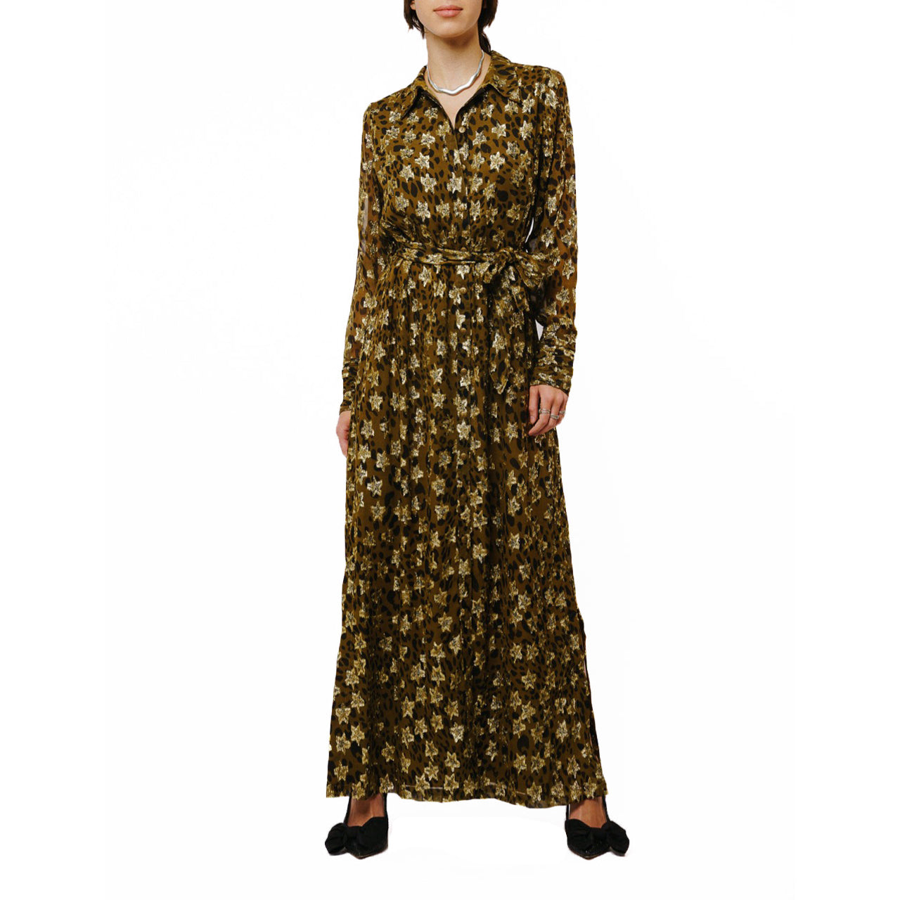 Jynai Maxi Shirt Dress - Image 2