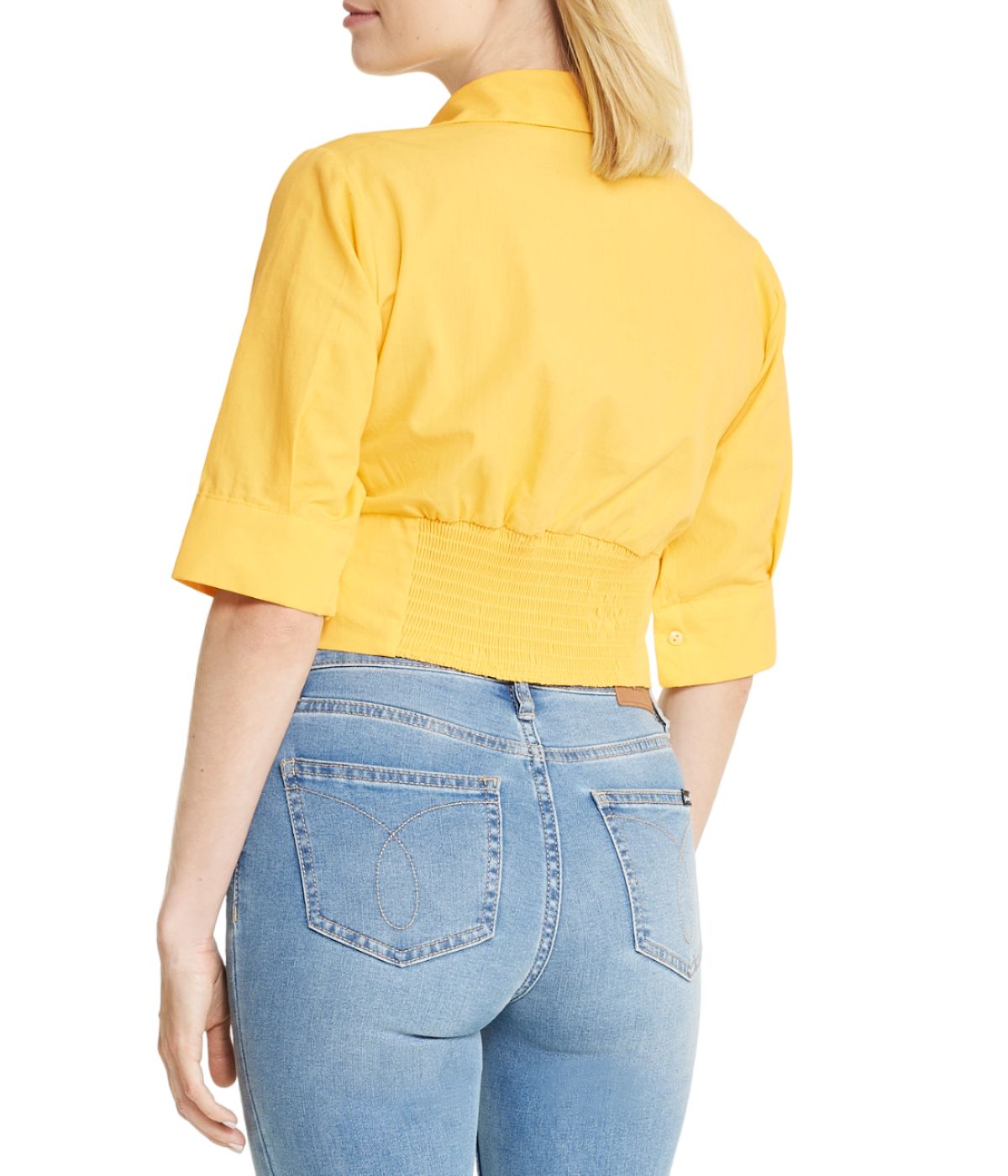 Cropped Corseted Shirt - Image 12