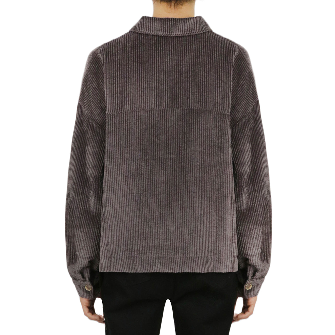 Velvet Corduroy Shacket - Image 9