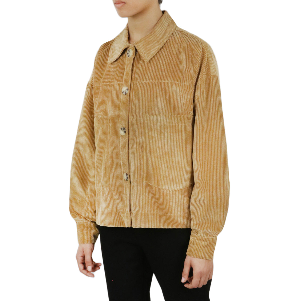 Velvet Corduroy Shacket - Image 8