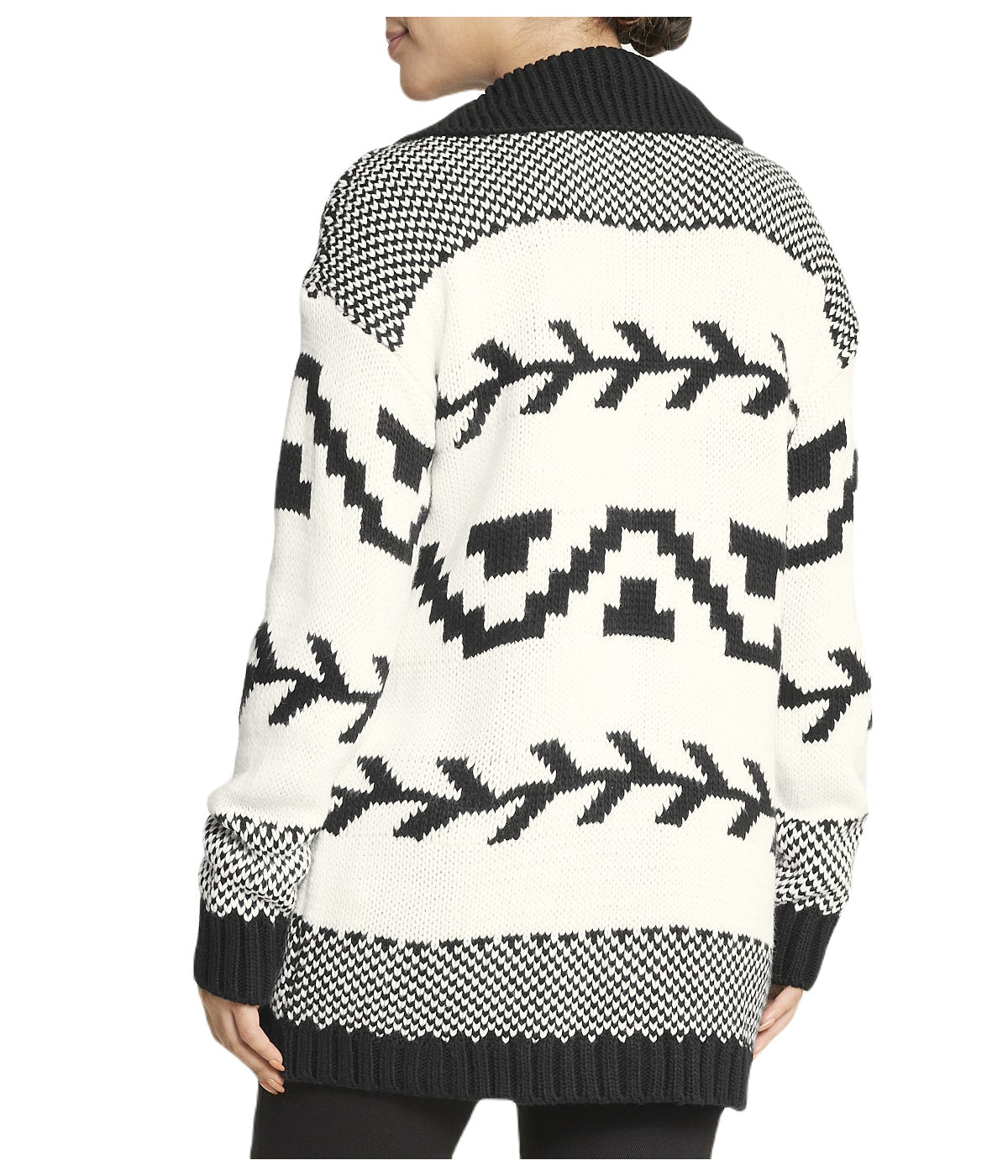 Belted Nordic Cardigan - Image 2