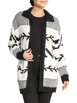Belted Nordic Cardigan